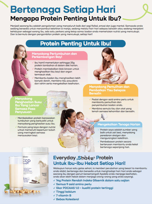Set Hamil Shaklee - ESP Protein Soya